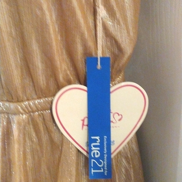 Rue 21 Wild Blue Mini Dress S - Picture 4 of 10